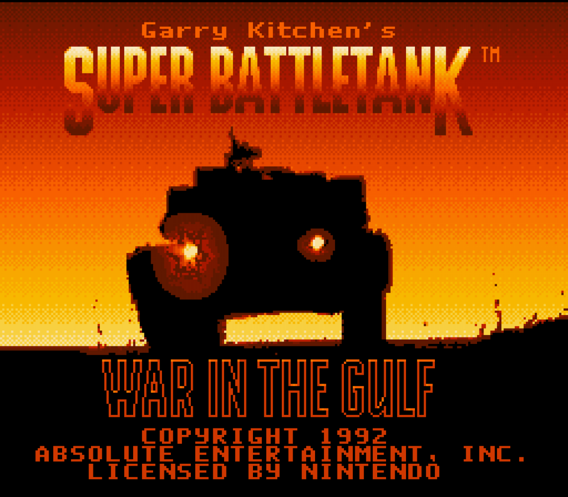 Garry Kitchen's Super Battletank